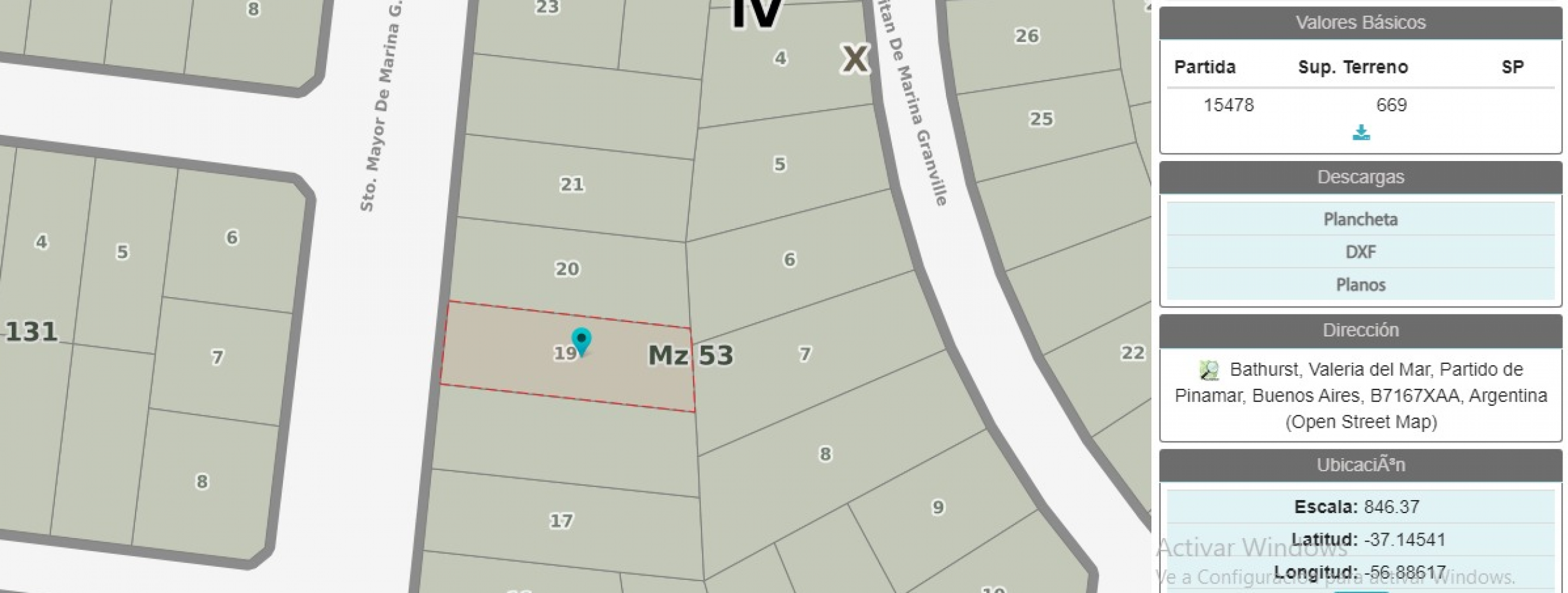 LOTE de excelente ubicacion sobre Bathurst